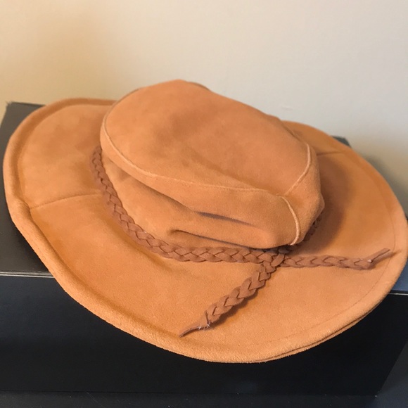 Free People boho festival chic floppy hat RARE - Picture 5 of 7